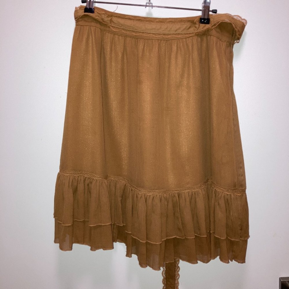 Zoe D Ruffle Skirt